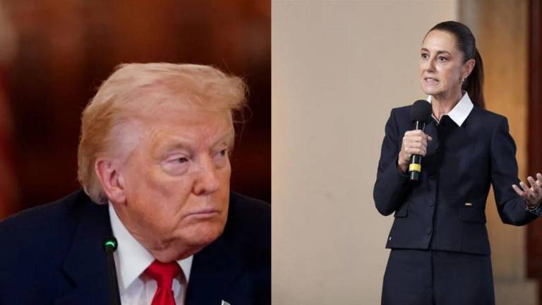 Trump critica rechazo de Sheinbaum a la intervención de Estados Unidos al cártel
