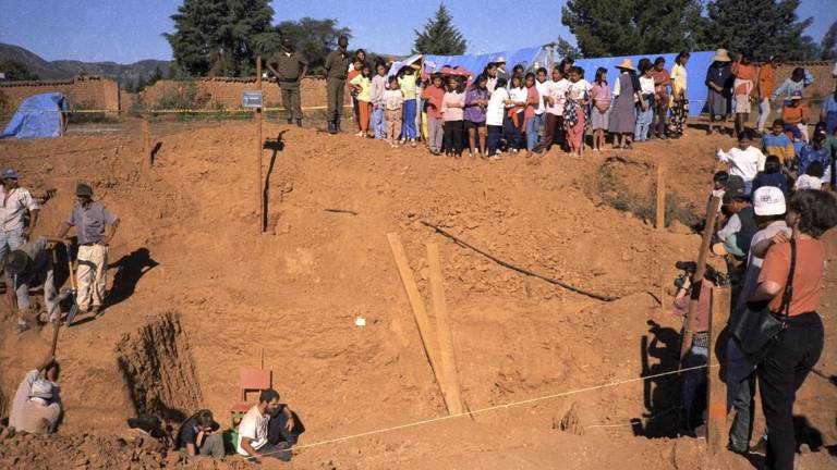 $!El cuerpo del Che estuvo 30 años enterrado en Bolivia antes de ser exhumado e identificado por el EAAF.