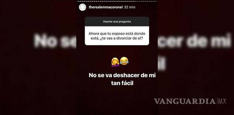 ‘No se va a deshacer de mí tan fácil’: Emma Coronel niega divorcio con el Chapo