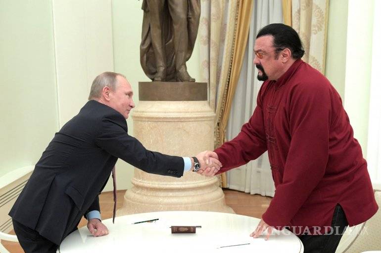 $!Steven Seagal será un enviado especial de Rusia a EU