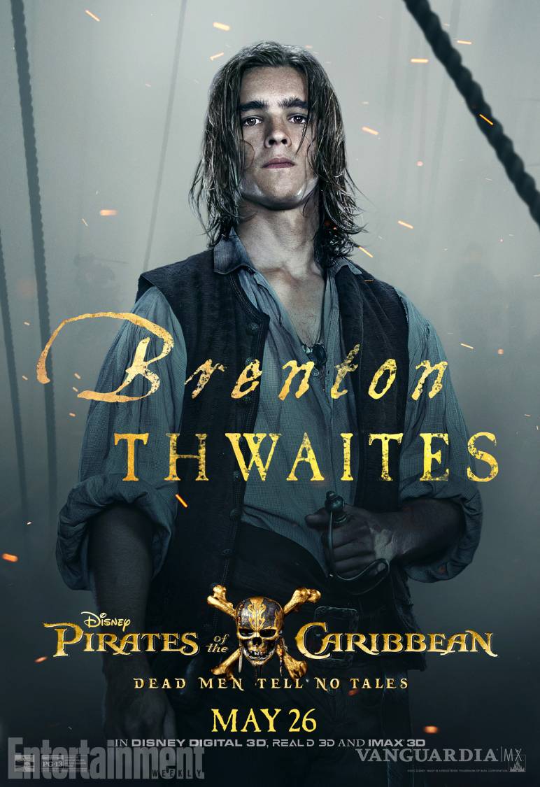 $!Aparecen nuevos posters de Piratas del Caribe 5