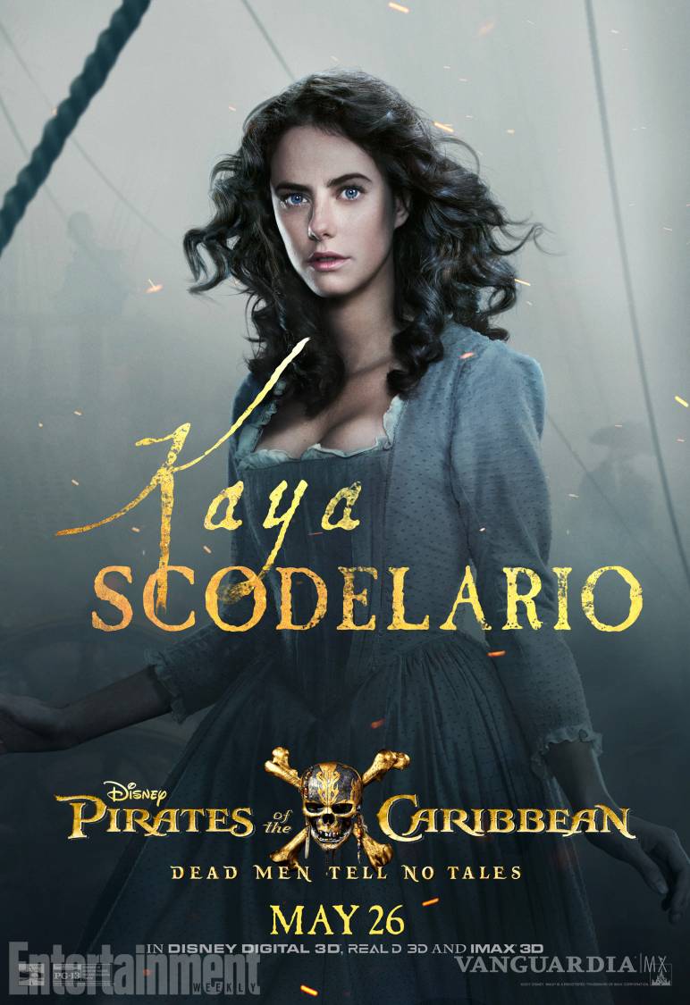 $!Aparecen nuevos posters de Piratas del Caribe 5