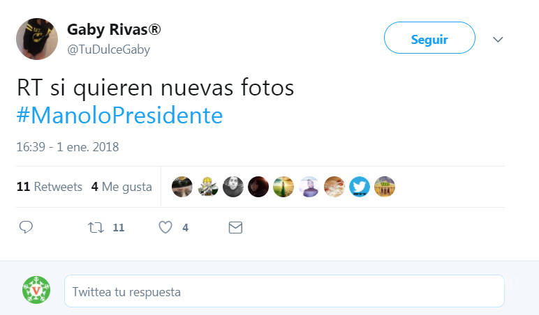 $!¿Qué tan real es la popularidad del #ManoloPresidente en Twitter?