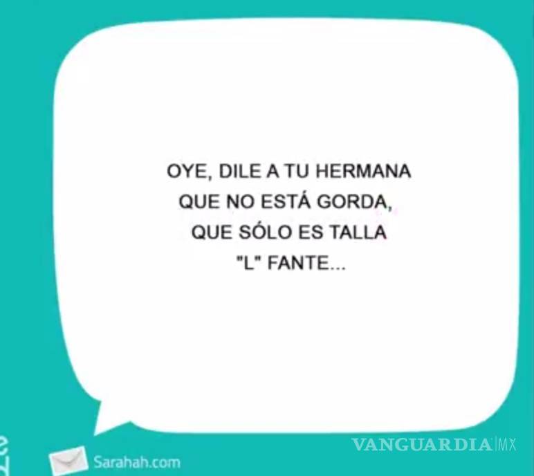 $!Sarahah, app de mensajes sin nombre, 'puerta' para el ciberacoso