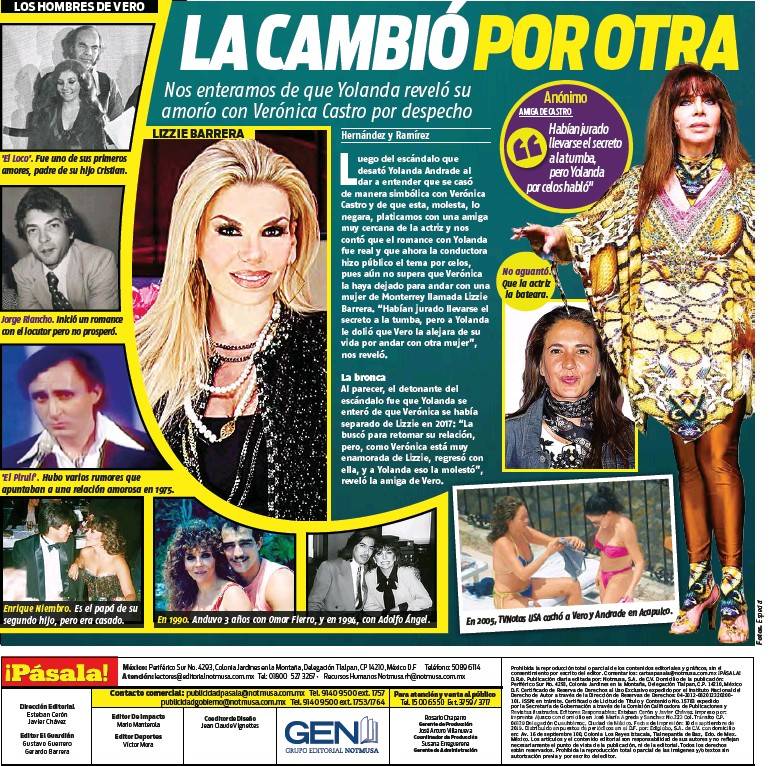 $!Ella es la regiomontana con la que Verónica Castro le puso el cuerno a Yolanda Andrade