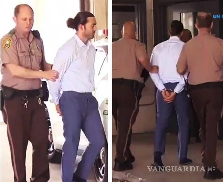 $!El actor de telenovelas fue arrestado por las autoridades de Miami en 2019.
