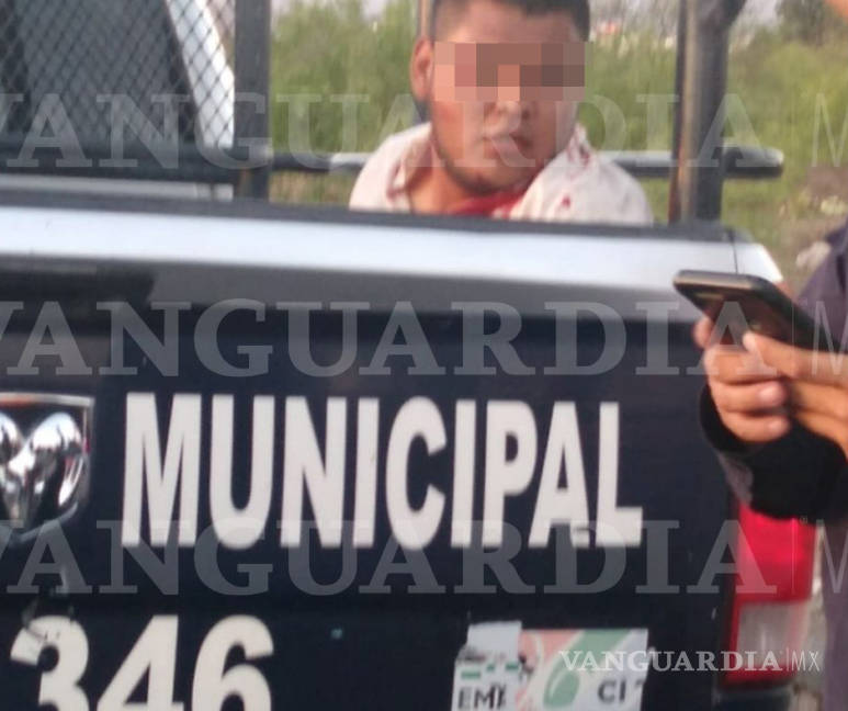 $!Persecución de presunto asaltante de taxistas culmina en el Colosio, al norte de Saltillo