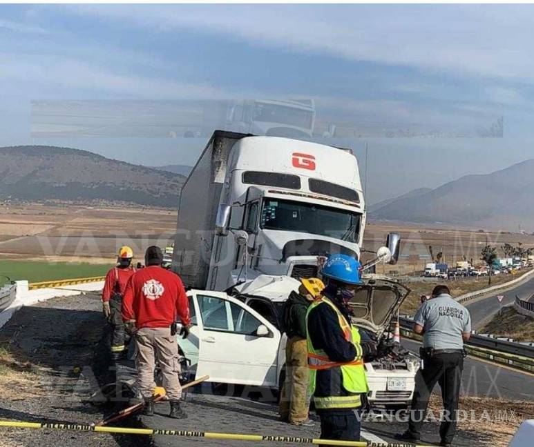 Cuatro personas pierden la vida en accidente en la Carretera 57