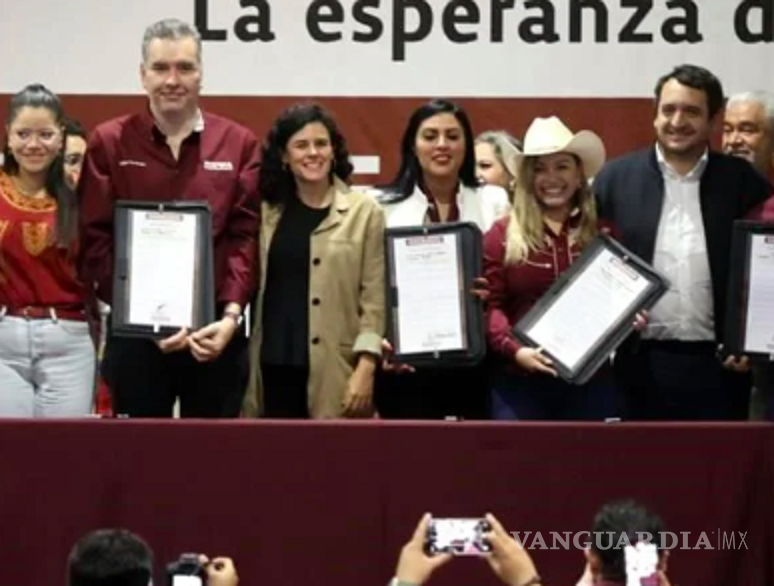 $!‘Andy’ López Beltrán hizo su primera aparición como secretario de Morena