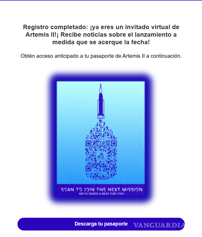 $!NASA te lleva a la Luna: así puedes enviar tu nombre al espacio en la misión Artemis II de 2026