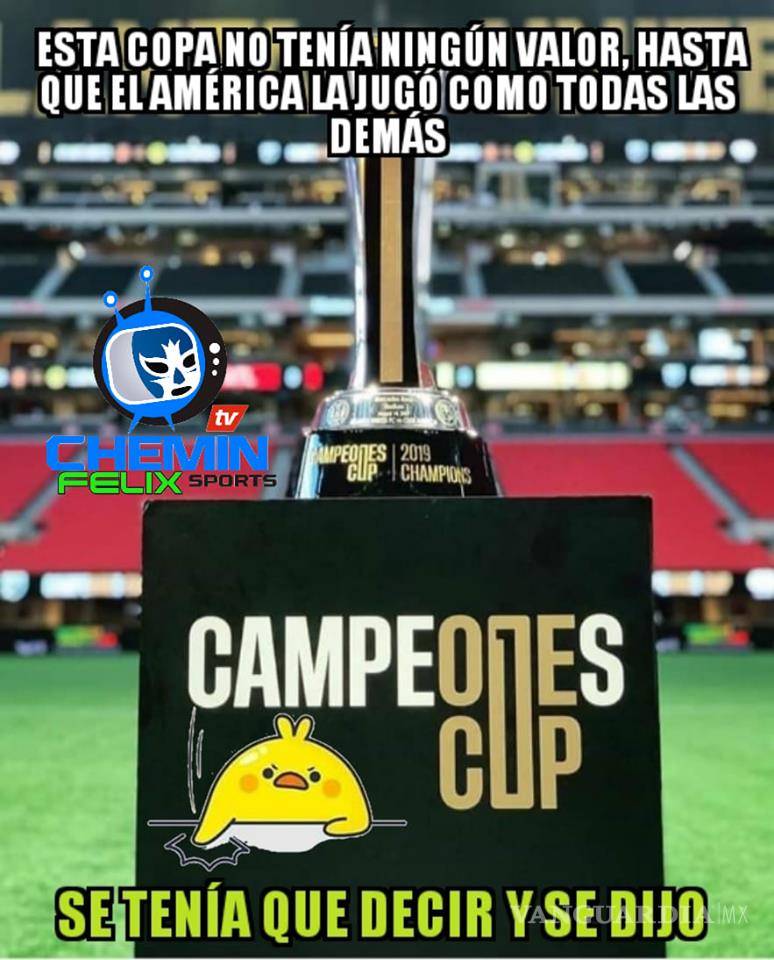 $!Los memes de la derrota del América