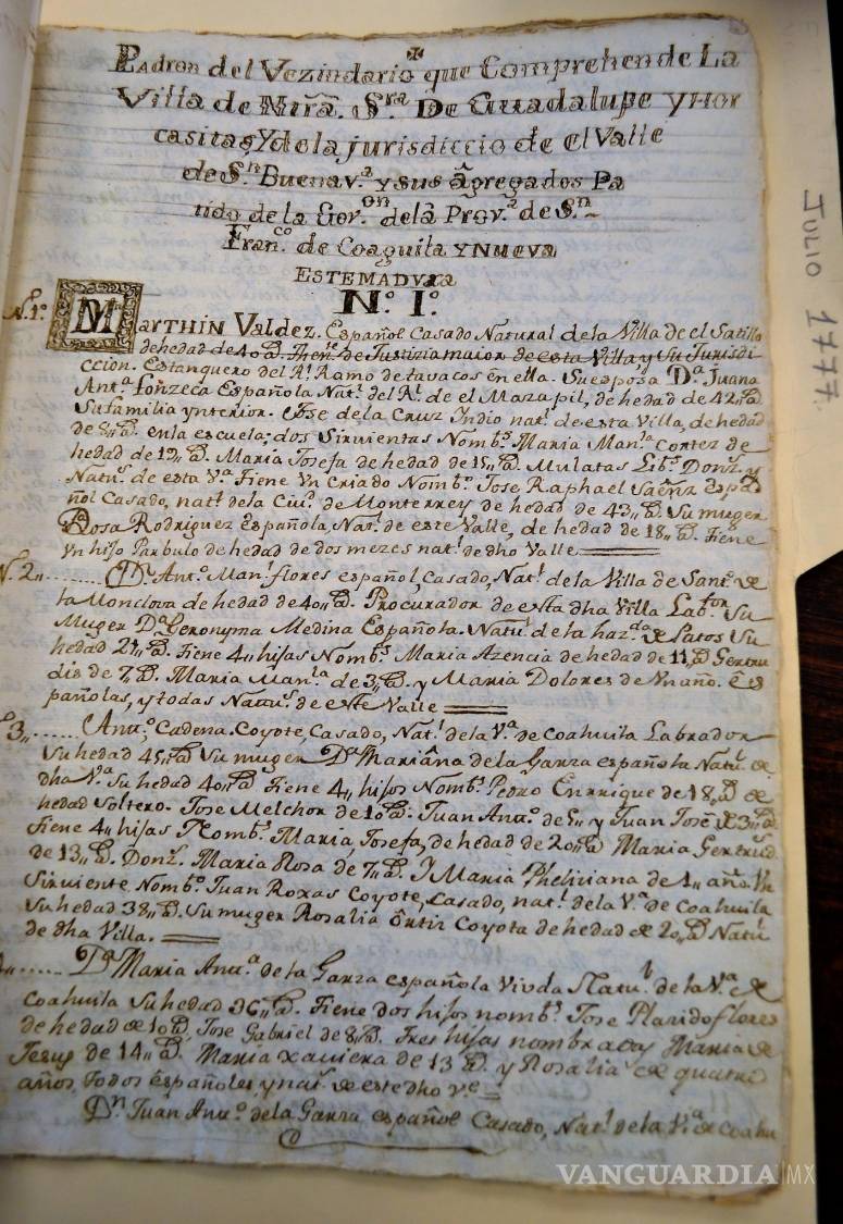 $!La increíble historia de los 150 mil escritos hallados en la parroquia de Monclova, que narran la vida de los antiguos pobladores