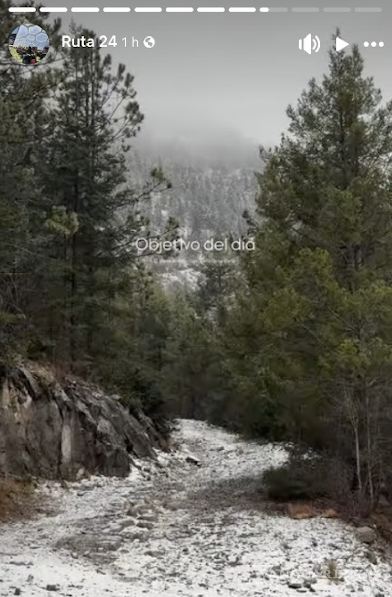 $!Ruta 24 compartió imágenes del fenómeno y documentó la experiencia a través de sus redes sociales.