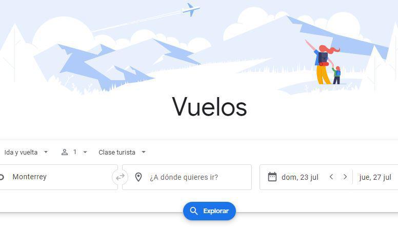 $!Con Google Flights puedes rastrear vuelos para muchos destinos.