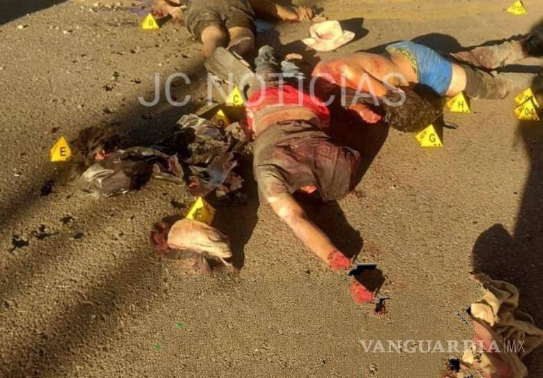 $!Sigue la violencia en Culiacán, encuentran cuerpos mutilados de cuatro personas en La Costerita