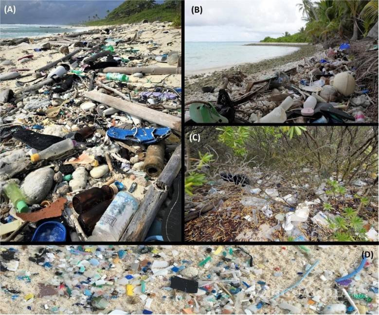 $!islas Cocos en Australia acumula en sus costas 414 millones de residuos de plástico
