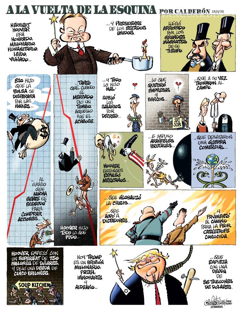 La historia a la vuelta de la esquina (para Trump)