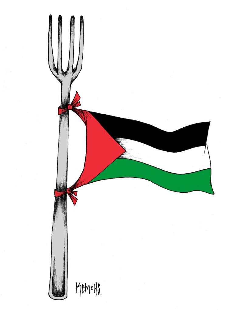 Palestina, a media asta