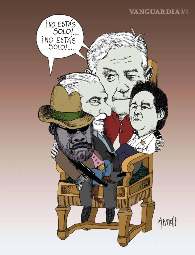 Adán Augusto, arropado