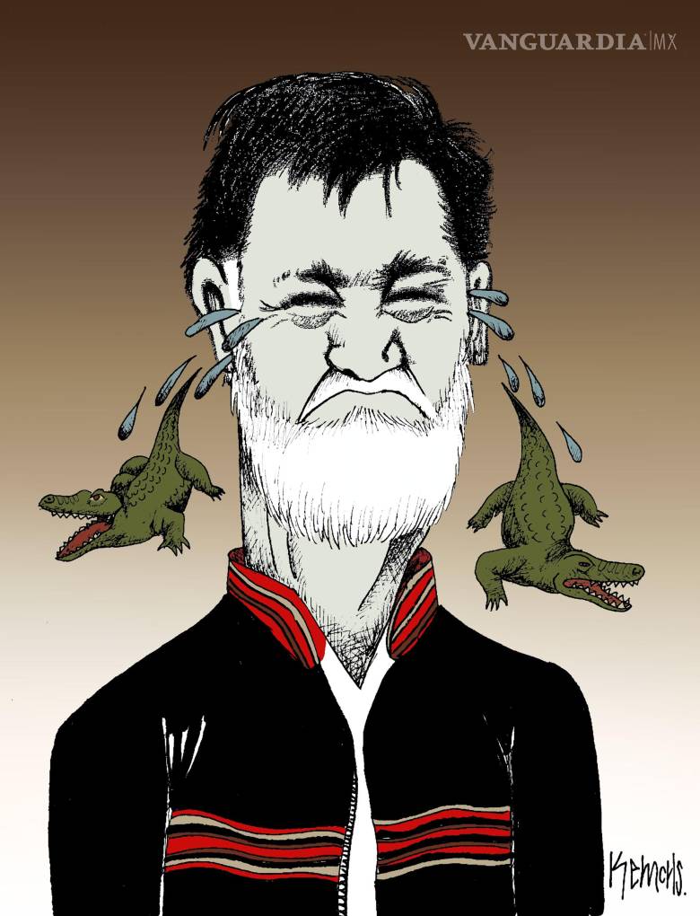 Noroña, despedida entre lágrimas