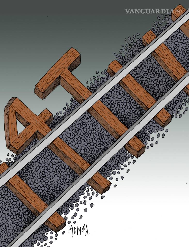 Sobre durmientes podridos