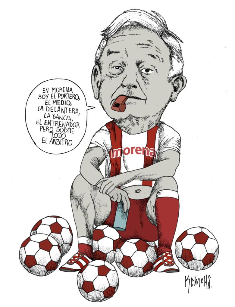 Términos mundialistas en Morena