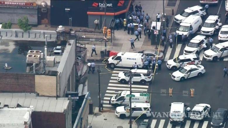 $!Cinco oficiales heridos en Filadelfia por tiroteo, podría estar relacionado a pandillas