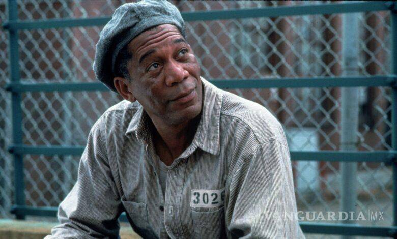 $!Morgan Freeman fue uno de los protagonistas de la película “The Shawshank Redemption”, en donde sucede uno de los escapes de prisión más famosos del cine.