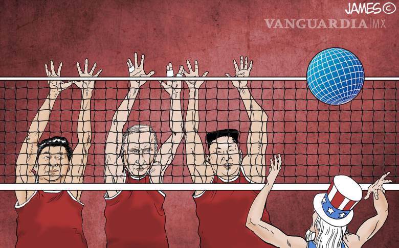 El mundo, pelota para rato entre EU, China, Rusia y Norcorea