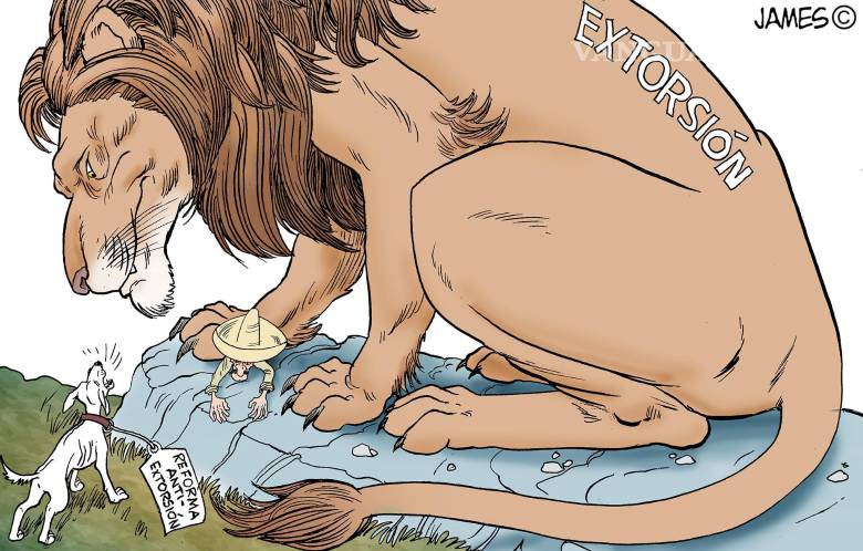 Supercan vs. la extorsión