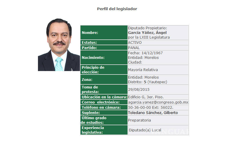 $!Diputado que propuso renovación de cédula profesional concluyó sus estudios en nivel preparatoria