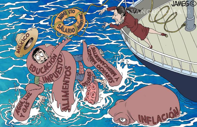 Sheinbaum, la salvavidas