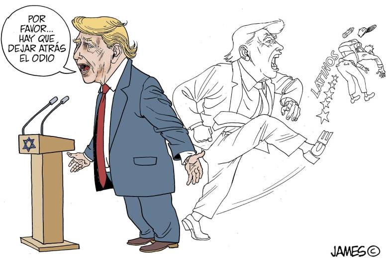 Trump, concientizando