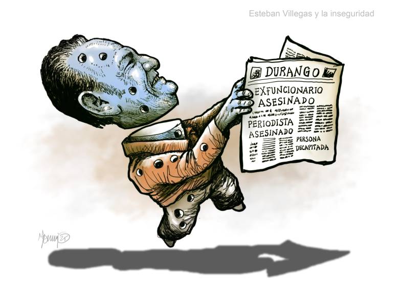 Esteban Villegas y la inseguridad