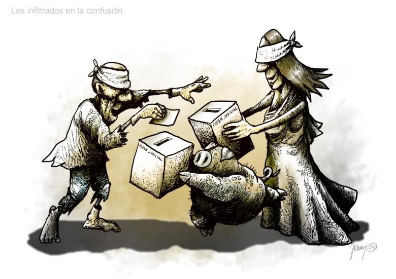 Los infiltrados en la confusión