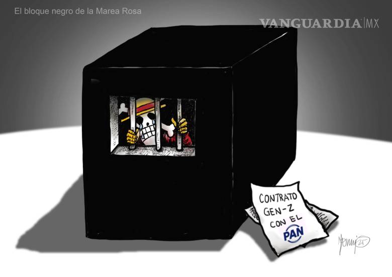 El bloque negro de la Marea Rosa