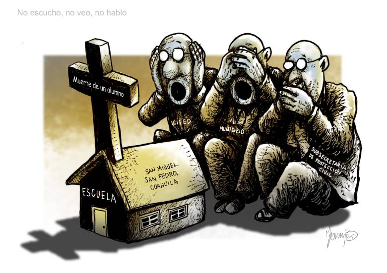 Tragedia en San Pedro: No escucho, no veo, no hablo