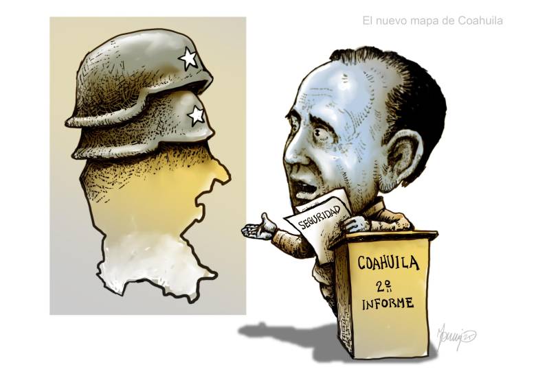El nuevo mapa de Coahuila
