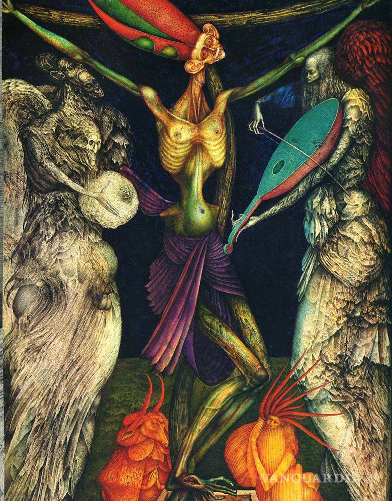 $!Murió Ernst Fuchs, creador de una obra marcada por la religión y los mitos