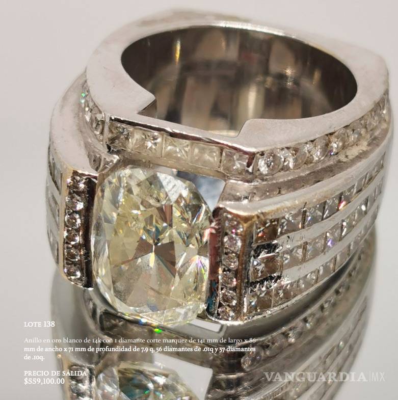 $!Las joyas del Narco que subastarán en Los Pinos: pulseras de 2 millones, relojes de 1 millón y más