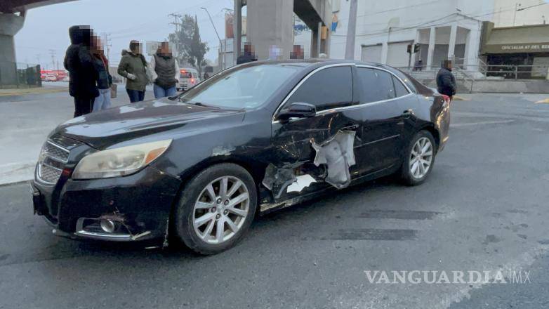 $!El caso fue turnado al Ministerio Público de Asuntos Viales tras la falta de acuerdo entre los conductores.