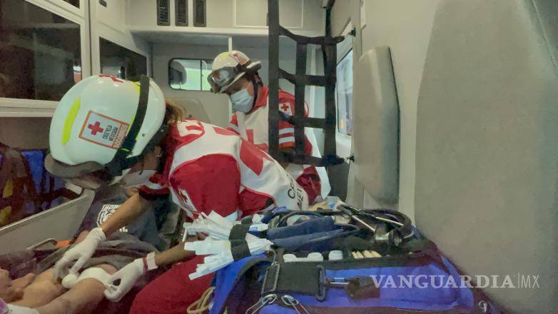 $!El menor fue trasladado consciente al hospital Materno Infantil, donde recibirá atención por golpes y un sangrado en el oído.