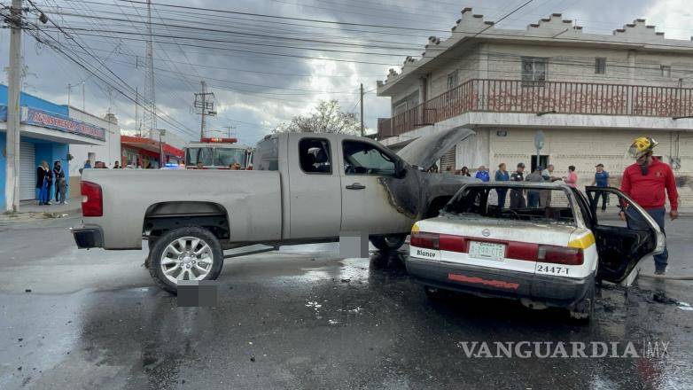$!La rápida intervención de los cuerpos de emergencia evitó daños mayores en la zona afectada.