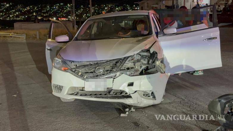 $!La conductora del Nissan Sentra fue puesta a disposición del Ministerio Público tras el accidente.