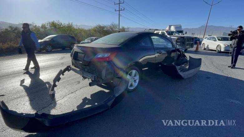 $!El tráiler involucrado no fue localizado tras el accidente.