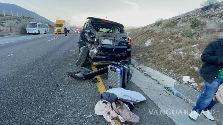 $!La Guardia Nacional acudió al lugar para tomar conocimiento del accidente y asegurar la escena.