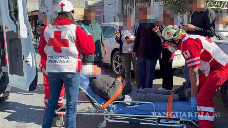 $!El incidente ocurrió en la calle Francisco de Urdiñola, en la colonia Lamadrid.