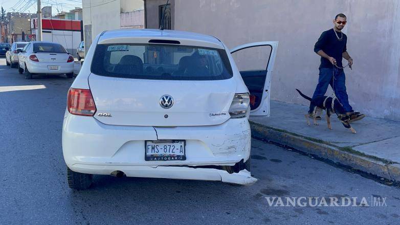 $!El siniestro se registró alrededor de las 10:10 horas, lo que movilizó al personal de la Policía de Tránsito Municipal.