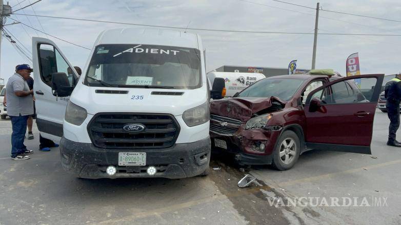 $!El accidente ocurrió en el cruce de Jesús Valdés Sánchez y Río Usumacinta, en la colonia La Aurora.