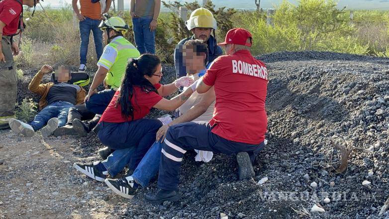 $!Las víctimas del siniestro vial no resultaron heridas de gravedad.